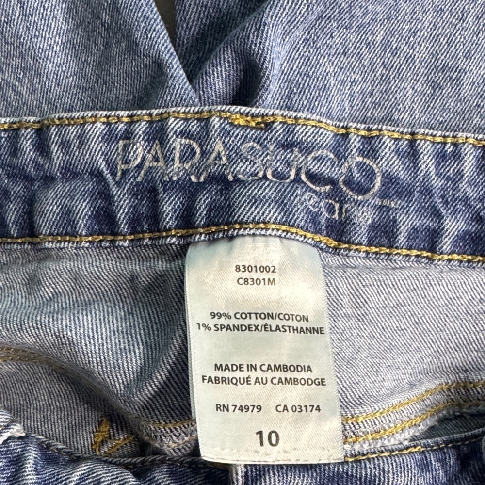 Parasuco Vintage Light Blue Relaxed Barrel Jeans for Women - Picture 2 of 7